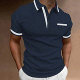 Elegantes Herren Polo Shirt für jeden Anlass – Dunkel Blau
