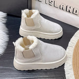 Warme damen-winterstiefel 2024: stilvolle und exklusive mode – Weiß