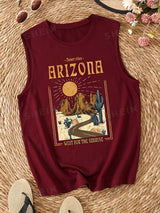 Irène | Trendiges Sommer-Tanktop – Burgunderrot  2