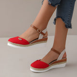 Sandalen Damen – Stilvolle und Bequeme Orthopädischen Sandalen – Rot
