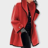 Sherry - Eleganter Trench Mantel – Rot
