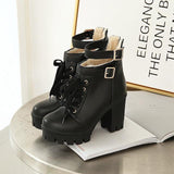 Fleur - damen stiefel – Schwarz