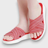 Sana – Bequeme Sommerschlupfsandalen – Rosa