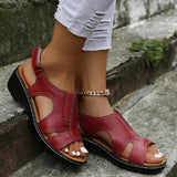 Tatiana - Atmungsaktive Orthopädische Sommerschuhe Mit Bogenunterstützung Für Frauen – Rot