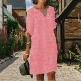 Amber - Elegantes Kleid für Damen – Rosa