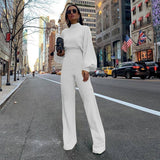 Vivienne – Stylischer Jumpsuit – Weiß