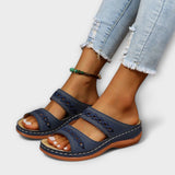 Amalia - Orthopädische Sandalen – Dunkelblau