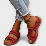 Amalia - Orthopädische Sandalen – Rot
