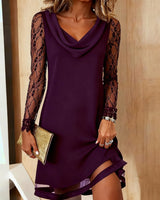 Ivaris - Elegantes Abendkleid – Flieder