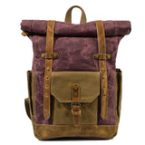 NYONS | Rolltop-Rucksack – Rot