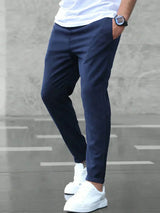 Bronko | Hochwertige Stretch-Komforthose – Marine