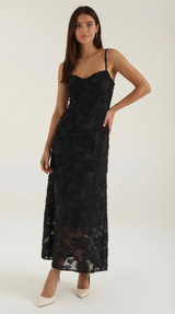 Valentina | Maxikleid – Schwarz