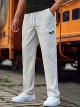 Rutger | Herren Regular Fit Jogginghose mit Kordelzug – Grau