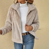 Sheena™ - Plüsch Winterpullover – Beige (Fast ausverkauft)