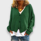 Shamira – Strickcardigan – Grün