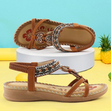 Maria | Bequeme Sandalen – Beige Bali