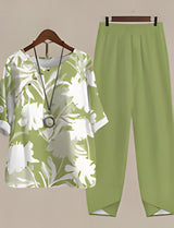 Saskia | Lässiges Outfit – Grün