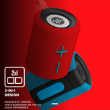 KlangBond™ Nahtloses Musikerlebnis – Blau Rot