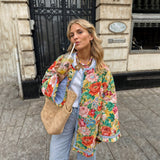 Yve | Damen Langarmjacke Einreihig Mit Rundknöpfen – Gelb