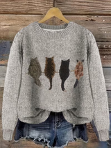 Velara - Strickpullover mit weichem Griff – Grau