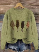 Velara - Strickpullover mit weichem Griff – Grün