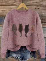 Velara - Strickpullover mit weichem Griff – Rosa