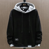 Maxence -  Klassischer Urbaner Hoodie – Schwarz