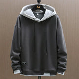 Maxence -  Klassischer Urbaner Hoodie – Grau