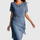 Adeline | elegantes Kleid – Blau