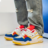 Damon - Herren Sneaker im Retro-Style mit Dämpfung – Gelb
