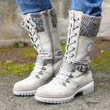 FLORENTINA – Elegante Winterstiefel für Damen – Weiß