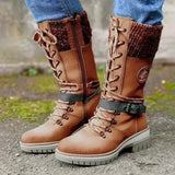 FLORENTINA – Elegante Winterstiefel für Damen – Braun