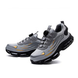 Vento - Herren Air-Sneaker mit Drehverschluss und Mesh-Belüftung – Grau