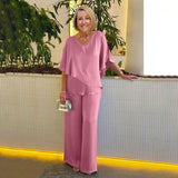 Sol | Elegantes Zweiteiler-Set – Rosa