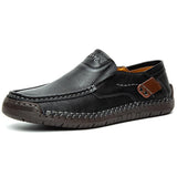 Sanath - Atmungsaktive Schuhe Aus Kalbsleder – Schwarz