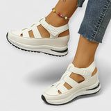 ISADORA | Sneaker-Sandalen – Sanft Weiß