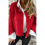 CharmCoat | Moderner Kurzmantel für Damen – Rot