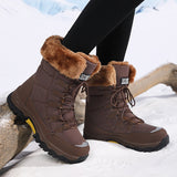 Yule | Warme Winterstiefel mit wasserdichter Schutzfunktion – Braun