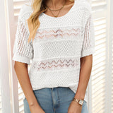 Ramona™ Leichte Atmungsaktive Bluse – Weiß