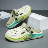 Meltem – Sommer Sandalen Mit Dicker Sohle – Weiß-Grün