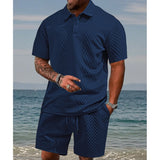 Claassen – Bequemes Zweiteiliges Set – Marineblau