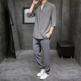 Luis™ Luftig-Elegantes Outfit – Grau