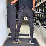 Tywin – Bequeme Hose Mit Seitentaschen – Schwarz