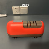 Professionelle elektrische Messerschärfer – Rot