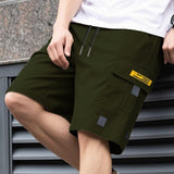 Cassian - Leichte Cargoshorts – Grün