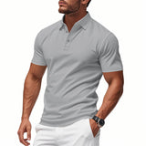 Quinlan - Modern Fit Poloshirt – Grau