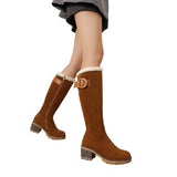 Stiefel für Damen mit Schnallendetail – Niemiecki