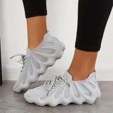 Futuristische sneaker mit atmungsaktivem design – Grau