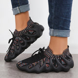 Futuristische sneaker mit atmungsaktivem design – Bunt