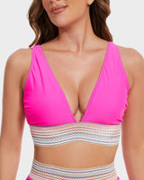 Stilsicher und bequeme korrigierende Bikini für Frauen – Rosa